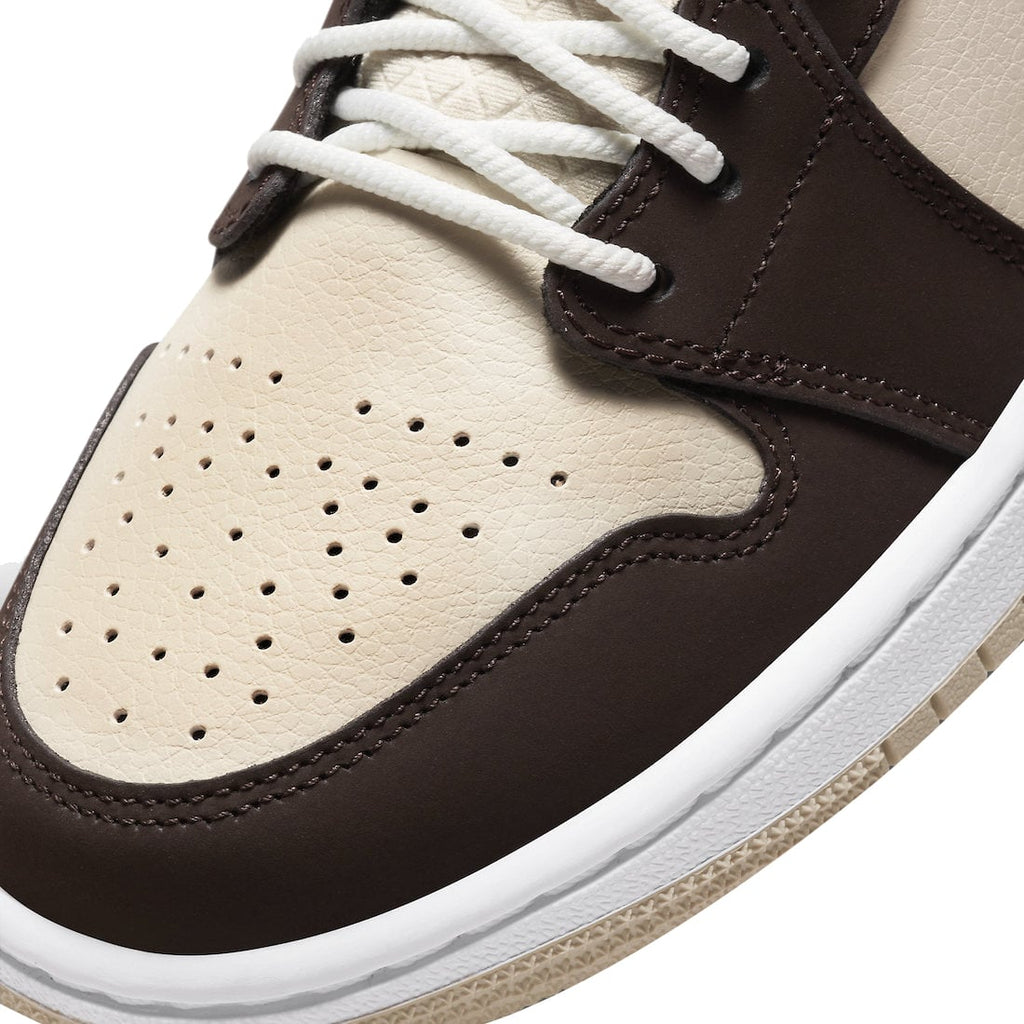 Air Jordan 1 Mid Cream Dark Chocolate - Image 7
