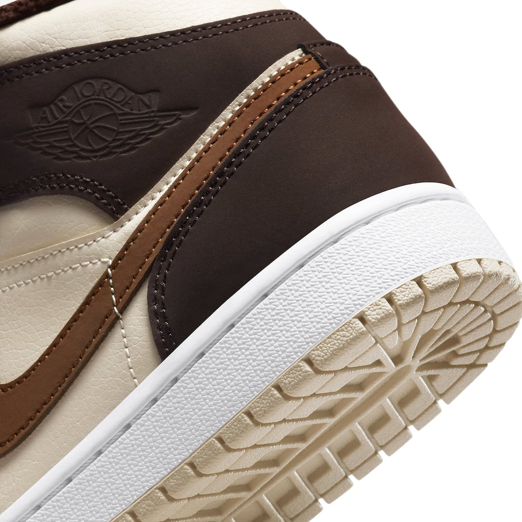 Air Jordan 1 Mid Cream Dark Chocolate - Image 8