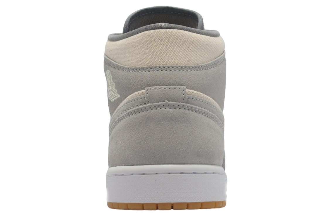 Air Jordan 1 Mid Cream Grey - Image 3