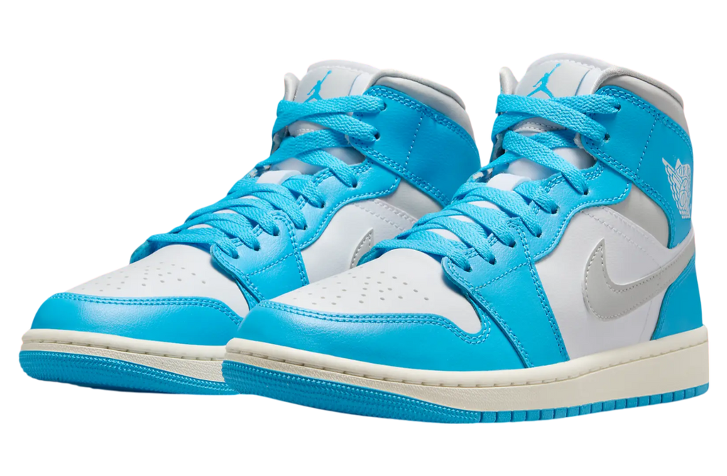 Air Jordan 1 Mid Dark Powder Blue - Image 2
