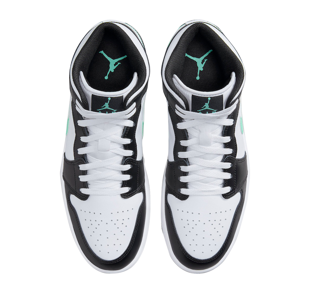 Air Jordan 1 Mid Green Glow - Image 4