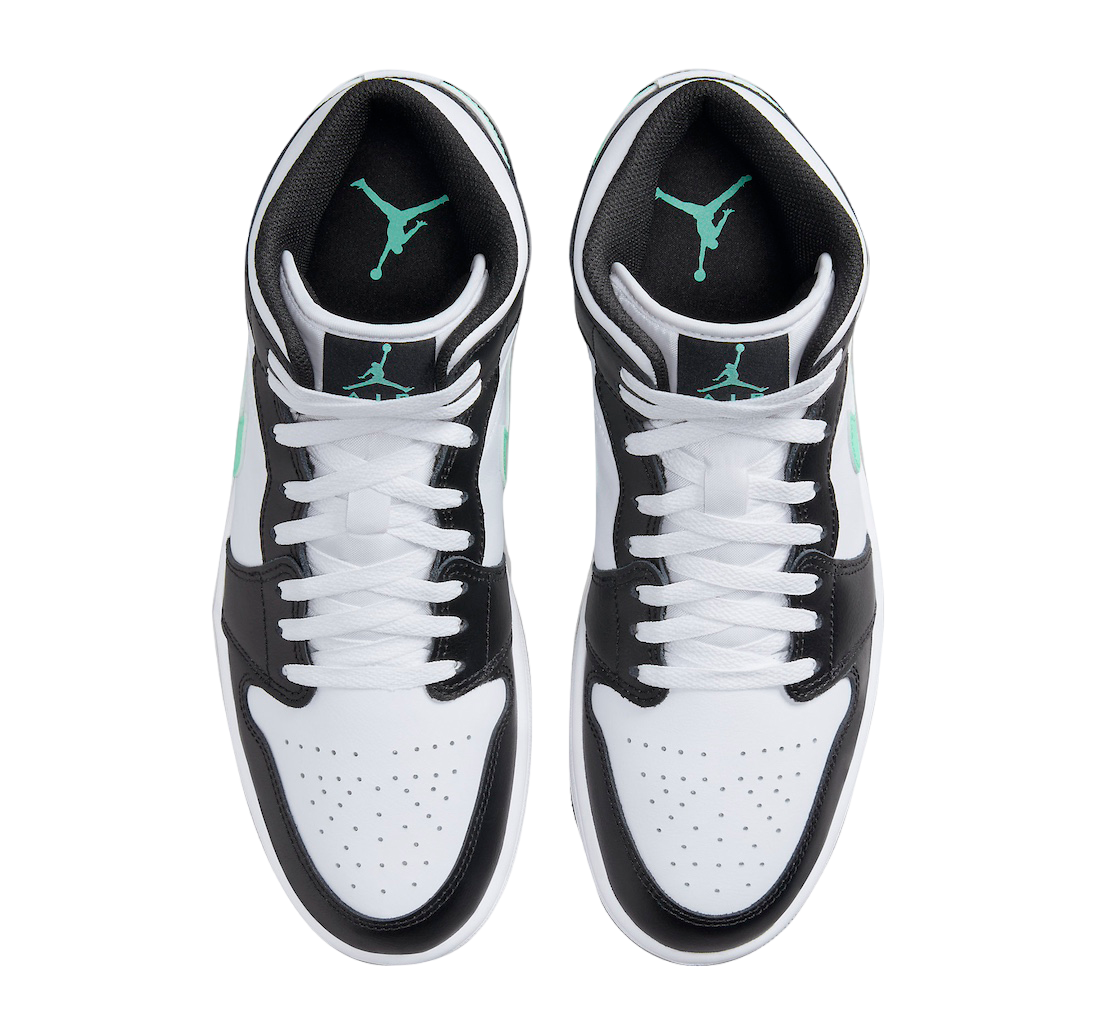 Air Jordan 1 Mid Green Glow - Image 4