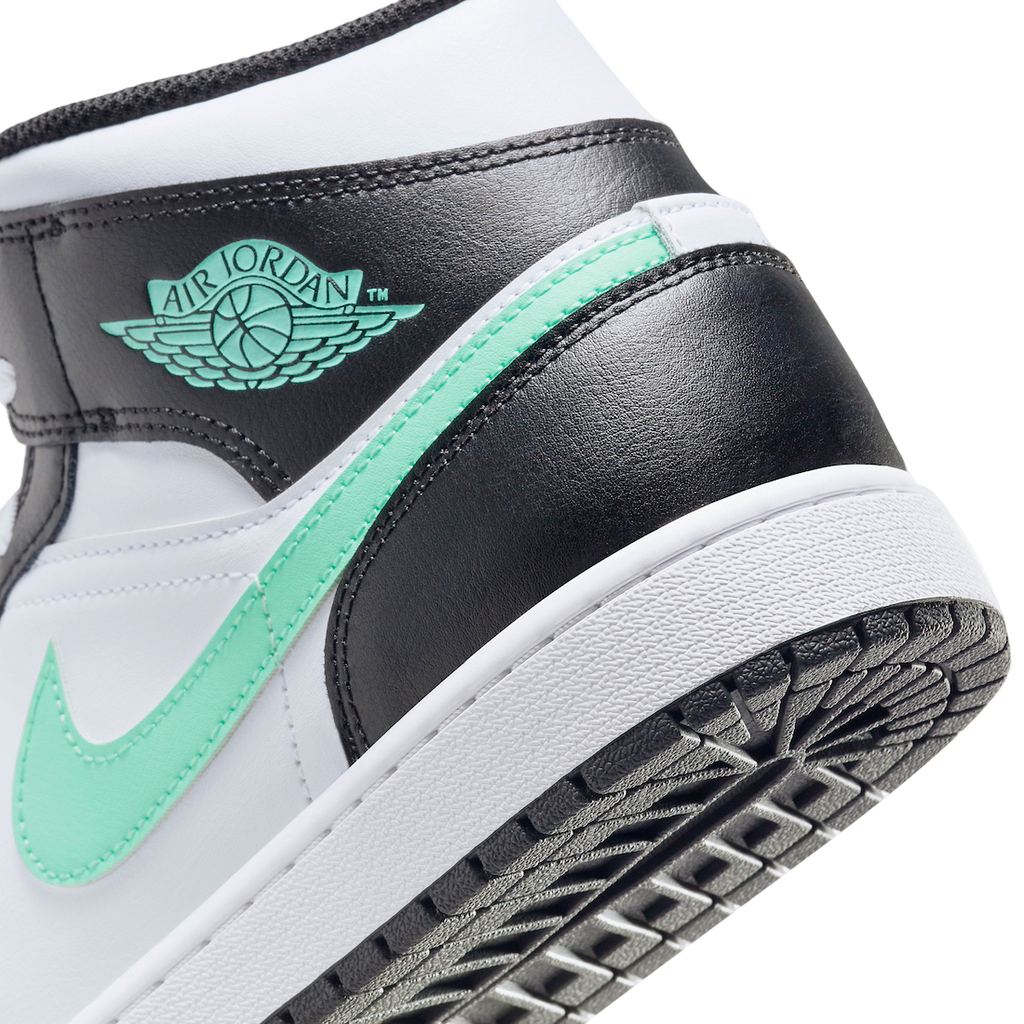 Air Jordan 1 Mid Green Glow - Image 8