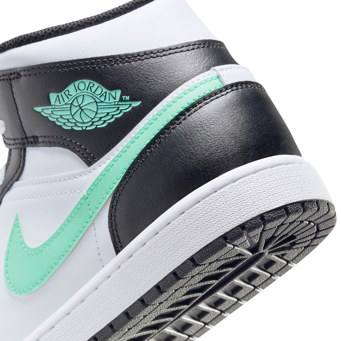 Air Jordan 1 Mid Green Glow - Image 8