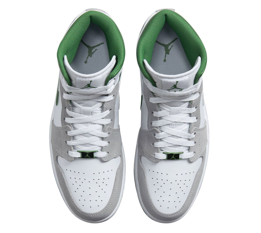 Air Jordan 1 Mid Grey Green - Image 3