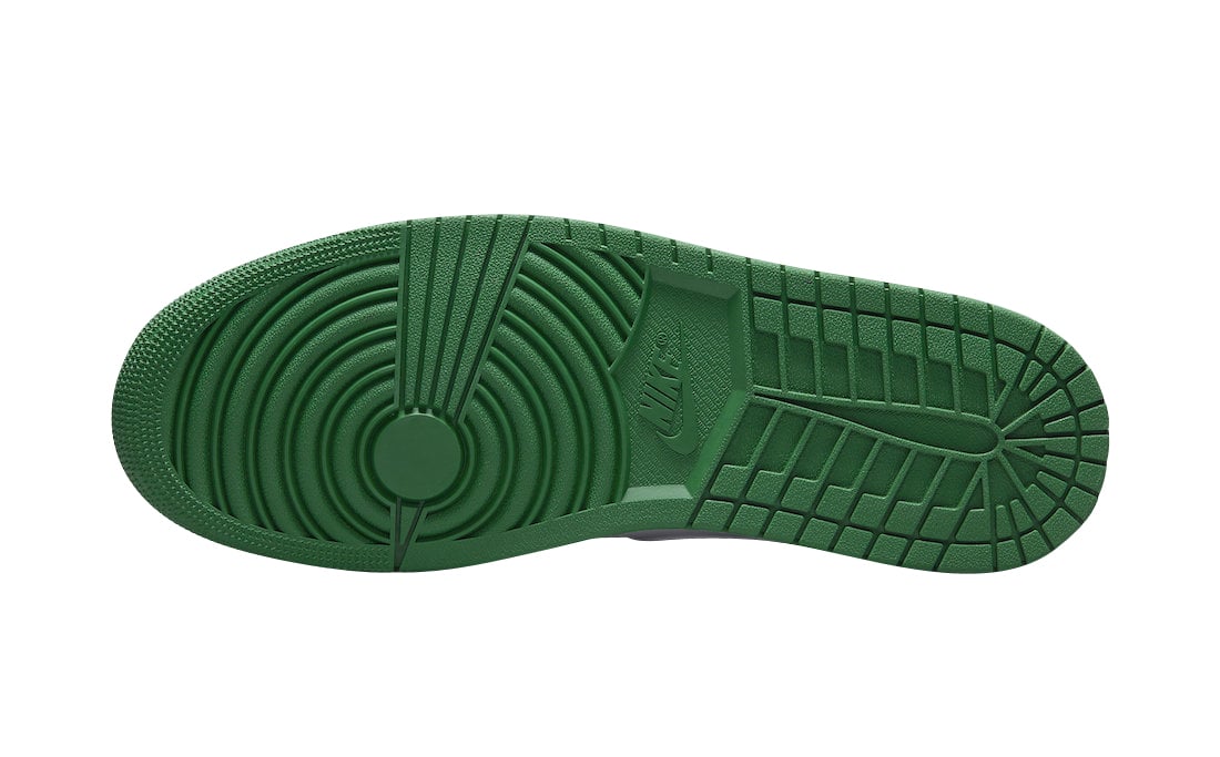 Air Jordan 1 Mid Grey Green - Image 5