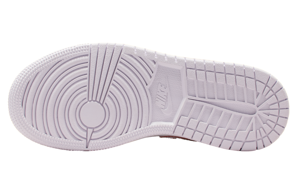 Air Jordan 1 Mid GS Barely Grape / White - Image 8