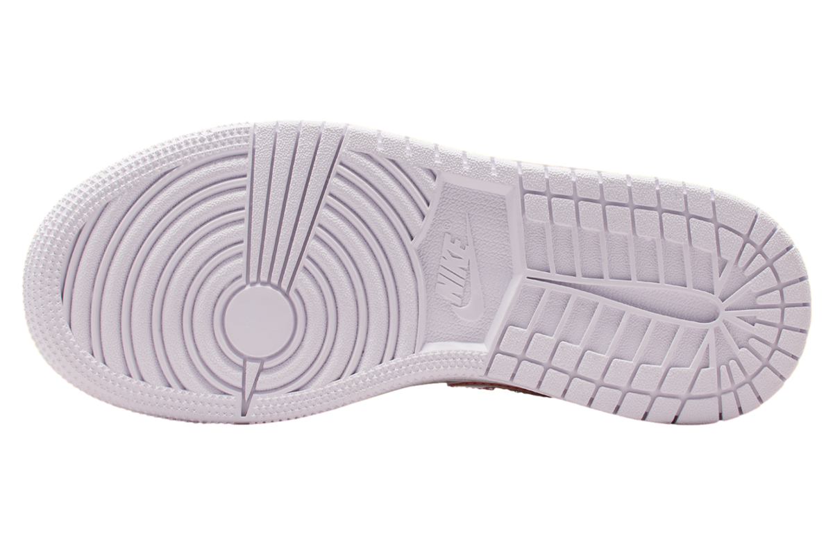 Air Jordan 1 Mid GS Barely Grape / White - Image 8