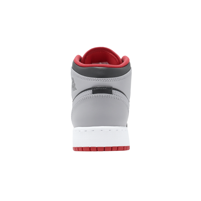 Air Jordan 1 Mid GS Black / Cement Grey - Image 3