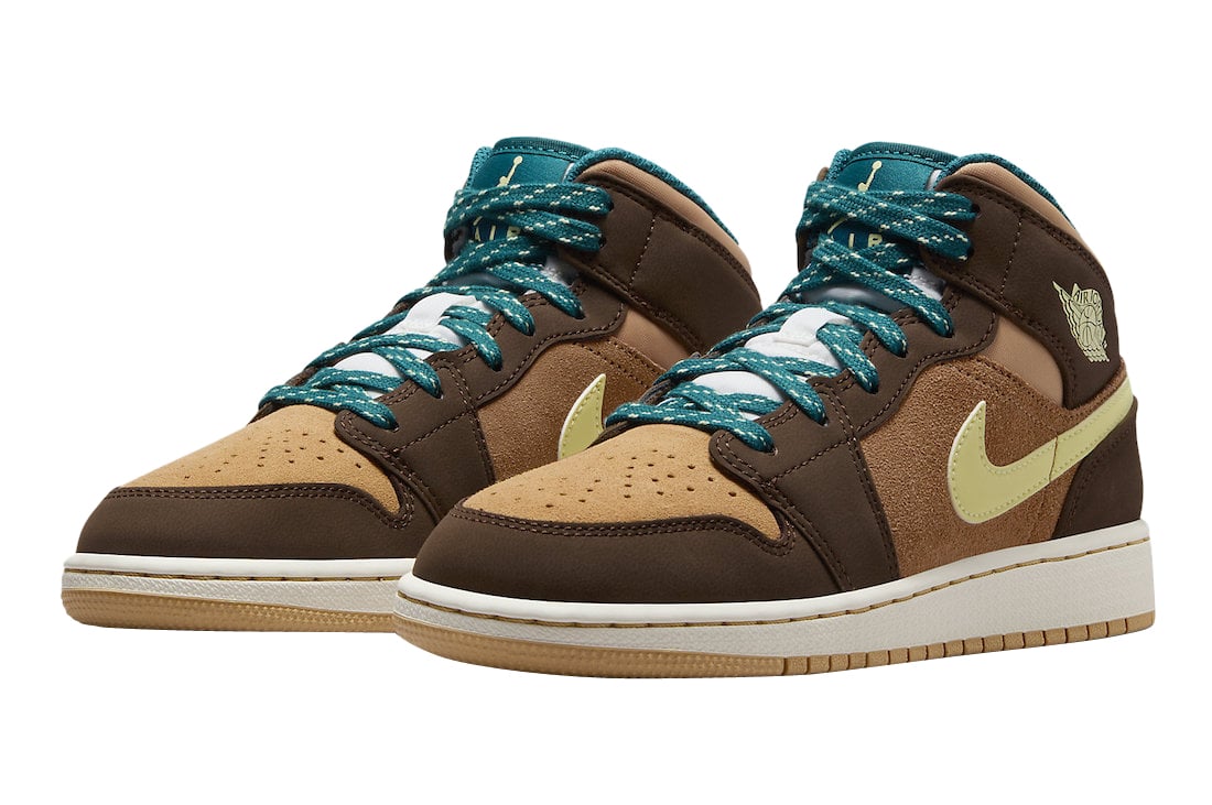 Air Jordan 1 Mid GS Cacao Wow - Image 2