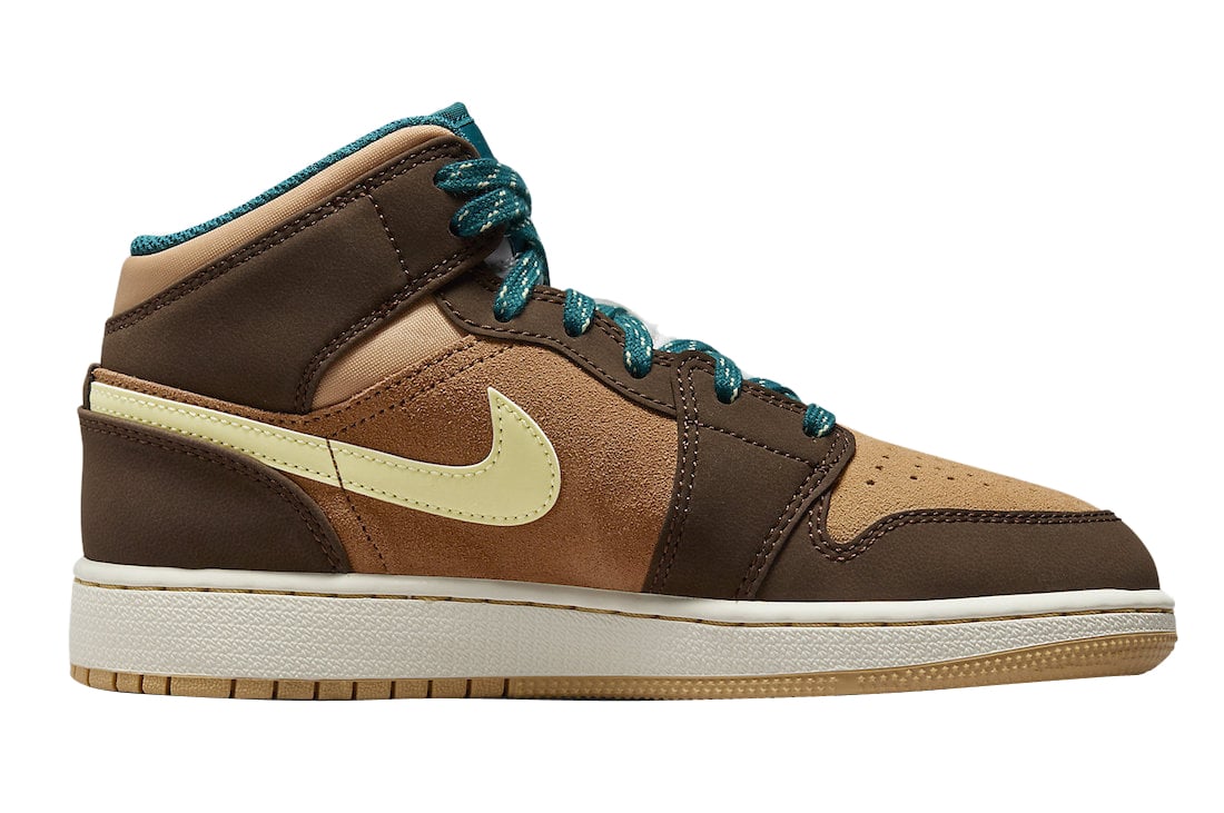 Air Jordan 1 Mid GS Cacao Wow - Image 3
