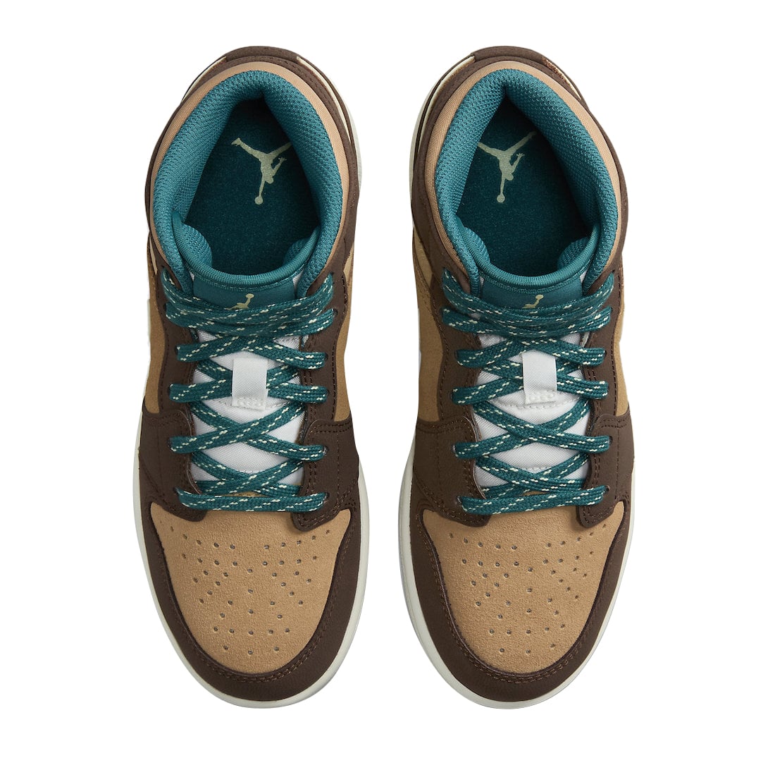 Air Jordan 1 Mid GS Cacao Wow - Image 4