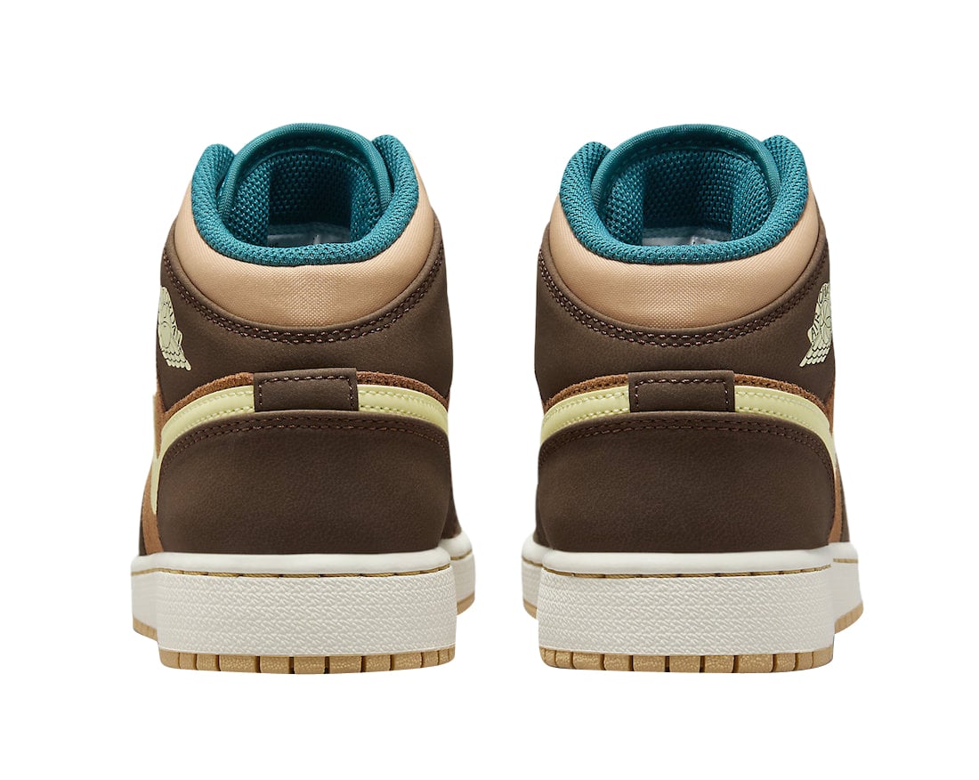 Air Jordan 1 Mid GS Cacao Wow - Image 5