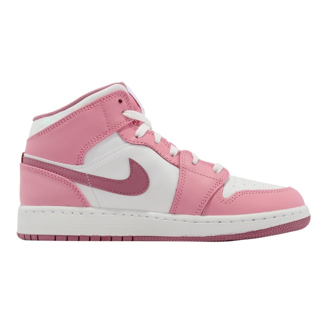 Air Jordan 1 Mid GS Coral Chalk - Image 2