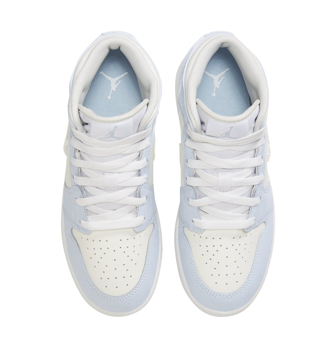 Air Jordan 1 Mid GS Glitter Swoosh - Image 4
