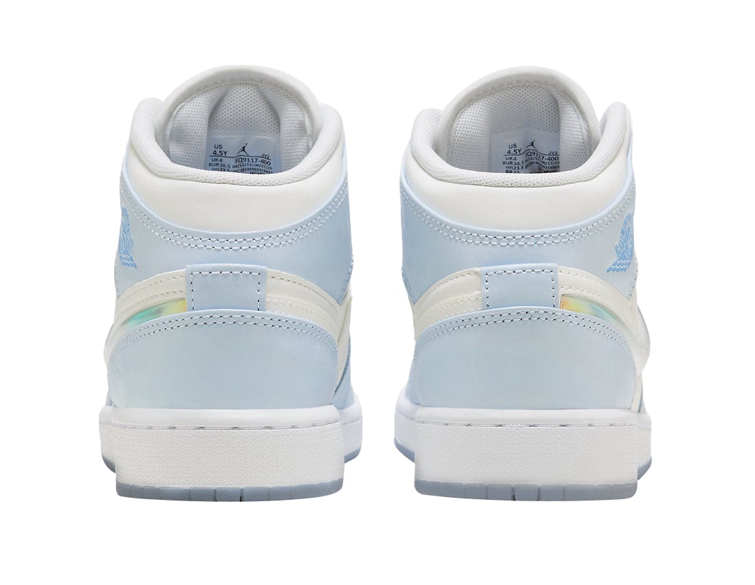 Air Jordan 1 Mid GS Glitter Swoosh - Image 5