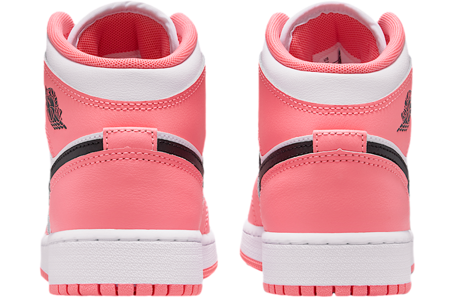 Air Jordan 1 Mid GS Pink Gaze / White - Image 6
