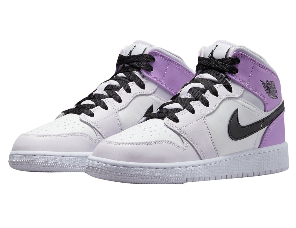 Air Jordan 1 Mid GS Pink Lavender - Image 2