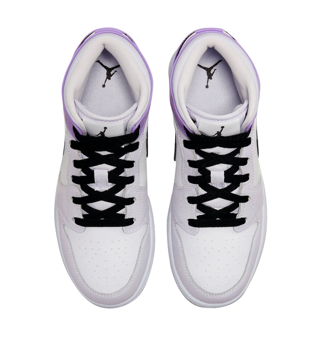 Air Jordan 1 Mid GS Pink Lavender - Image 4