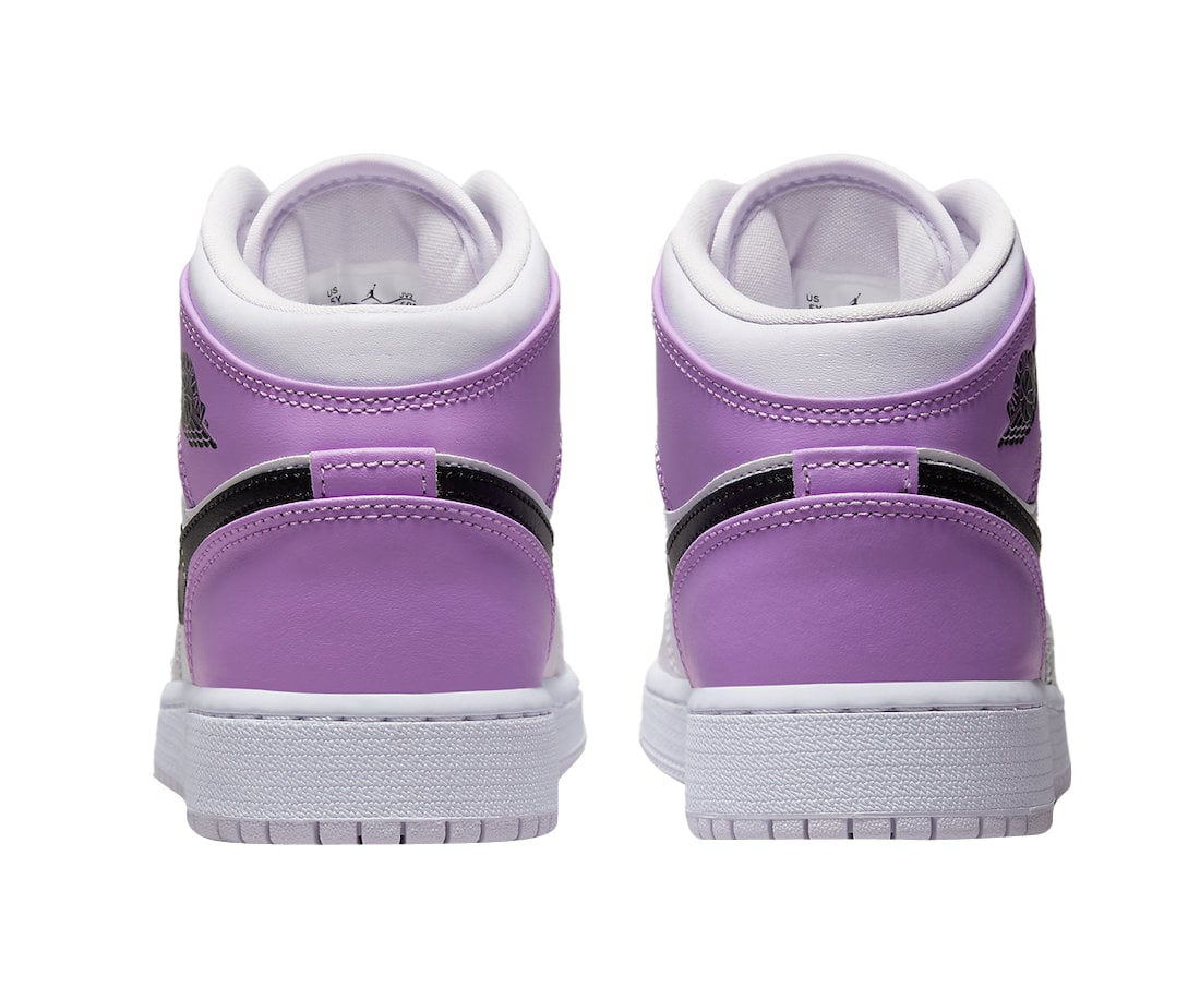 Air Jordan 1 Mid GS Pink Lavender - Image 5