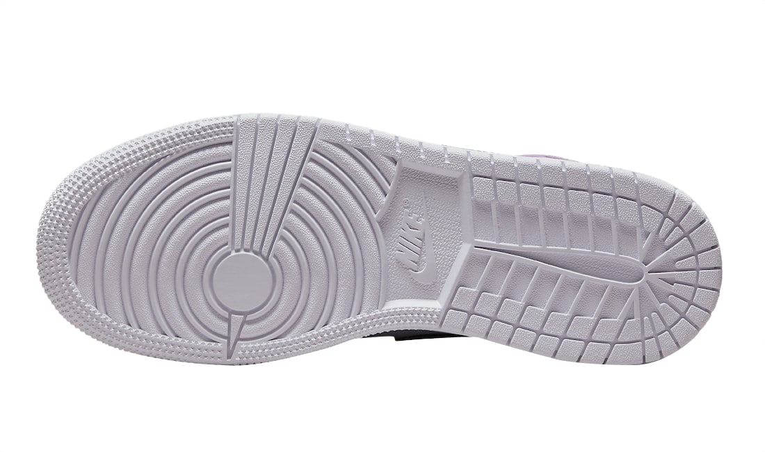 Air Jordan 1 Mid GS Pink Lavender - Image 6