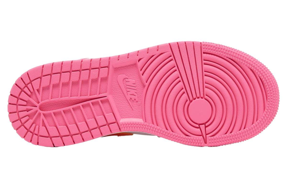 Air Jordan 1 Mid GS Pinksicle Orange - Image 3