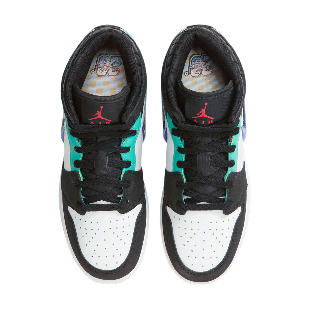 Air Jordan 1 Mid GS Racing - Image 4