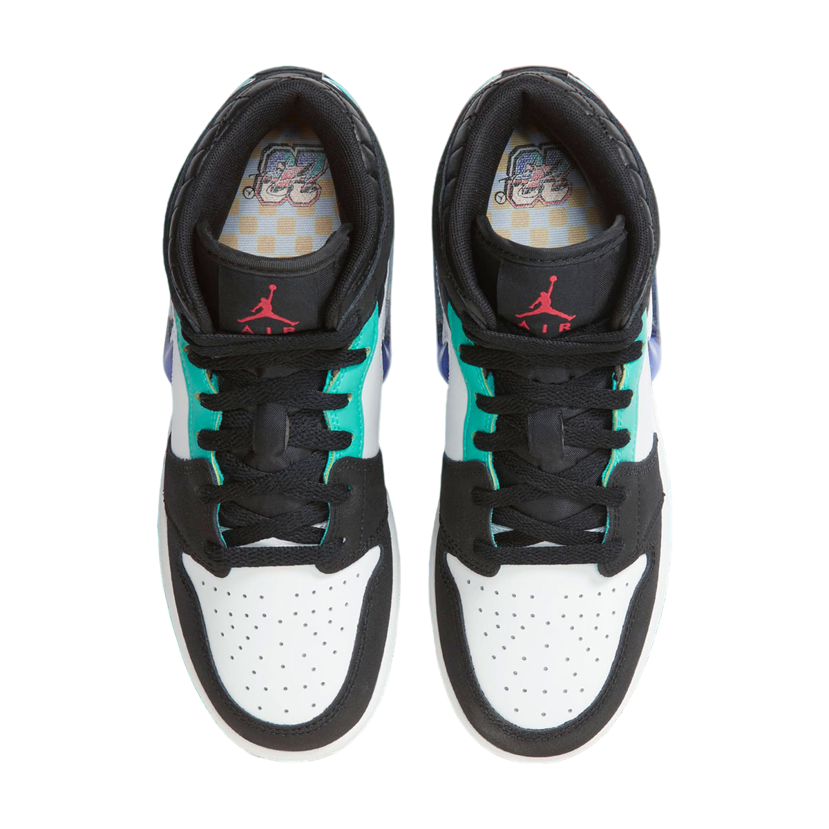 Air Jordan 1 Mid GS Racing - Image 4