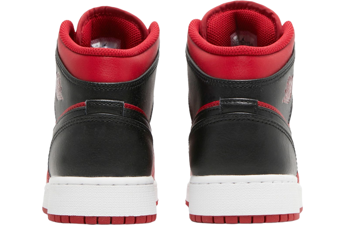 Air Jordan 1 Mid GS Reverse Bred - Image 4