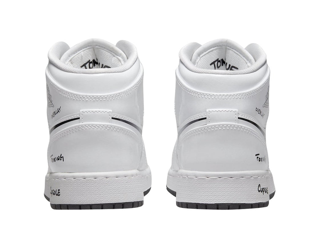 Air Jordan 1 Mid GS Schematic - Image 4