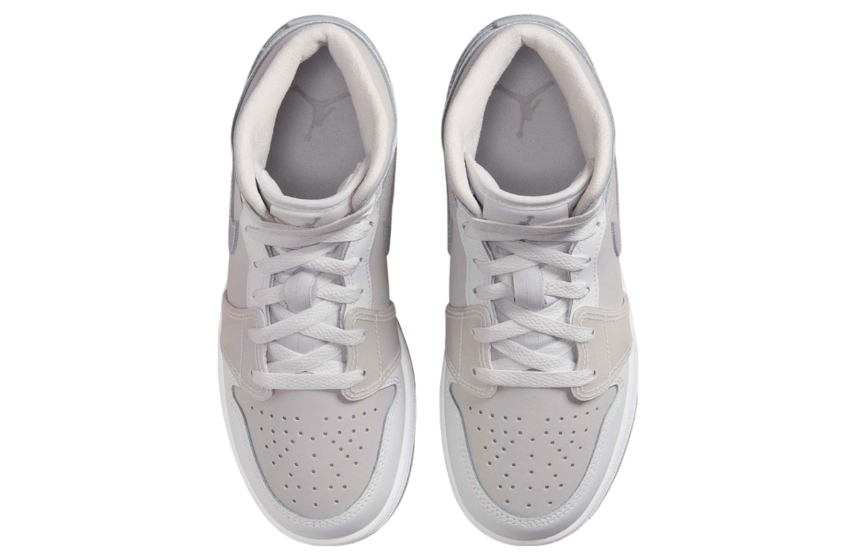 Air Jordan 1 Mid GS Summit White / Photon Dust - Image 4