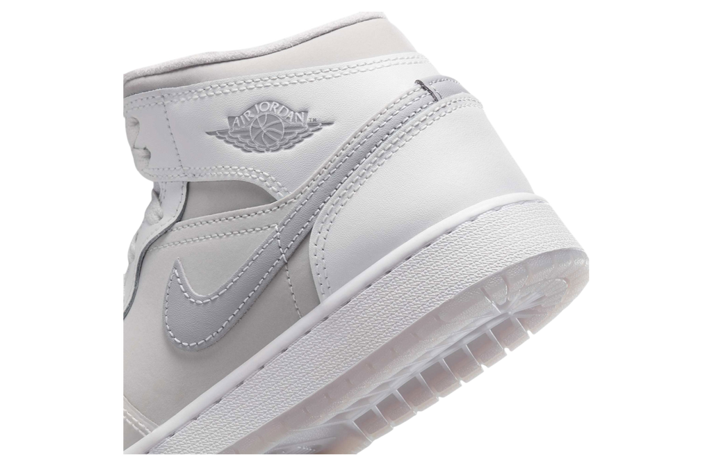 Air Jordan 1 Mid GS Summit White / Photon Dust - Image 8