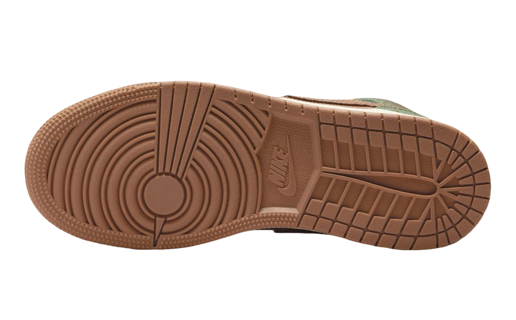 Air Jordan 1 Mid GS Treeline - Image 6