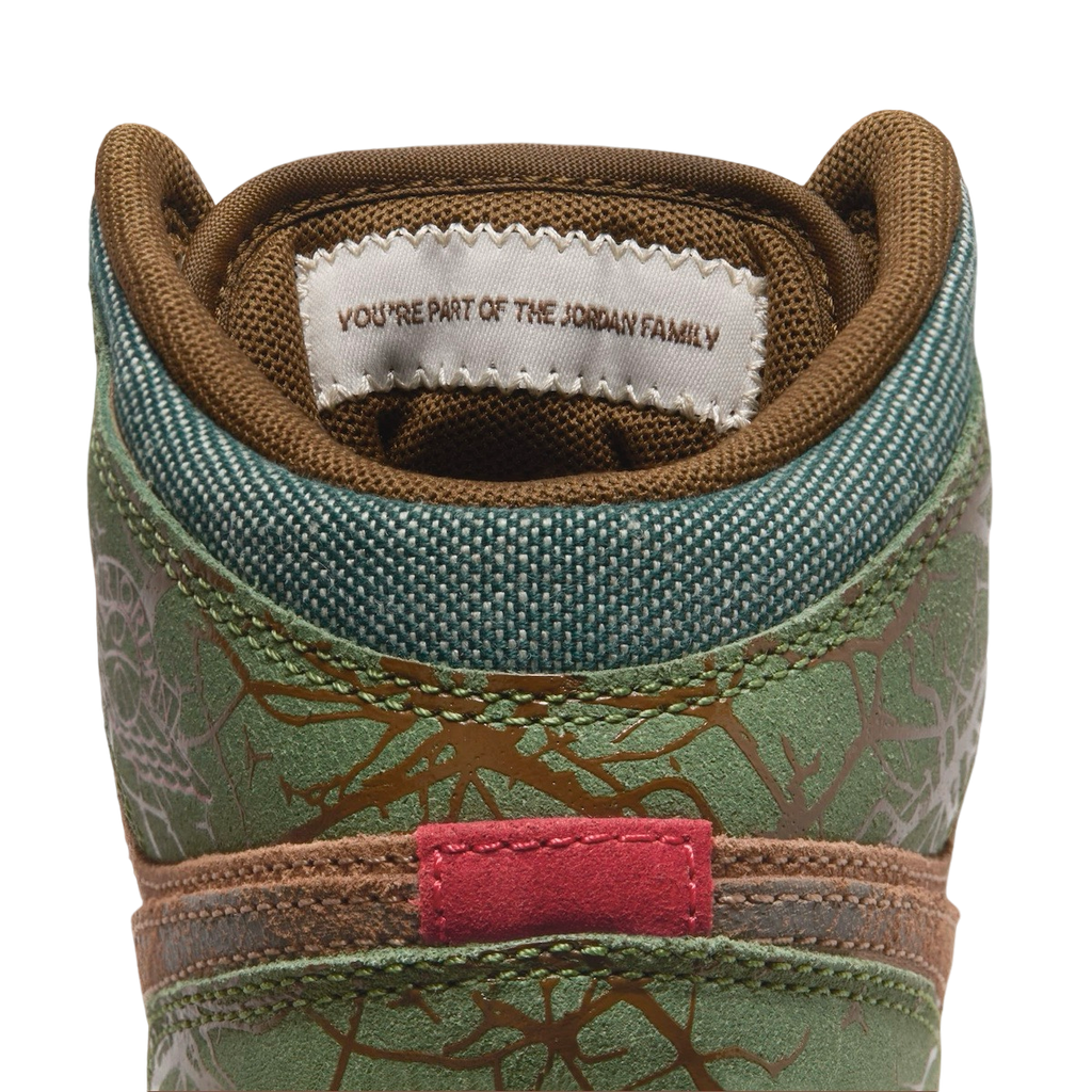 Air Jordan 1 Mid GS Treeline - Image 10
