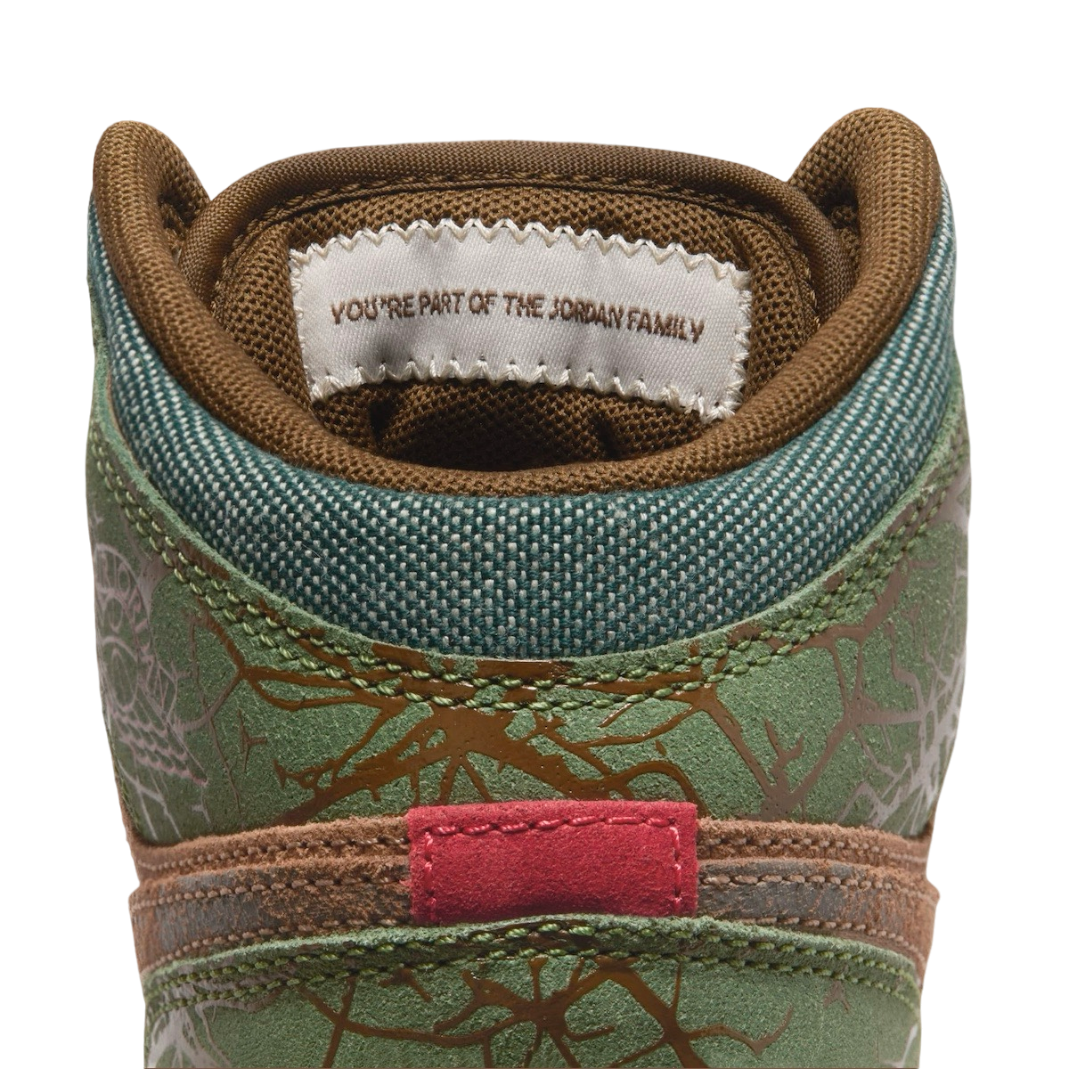 Air Jordan 1 Mid GS Treeline - Image 10