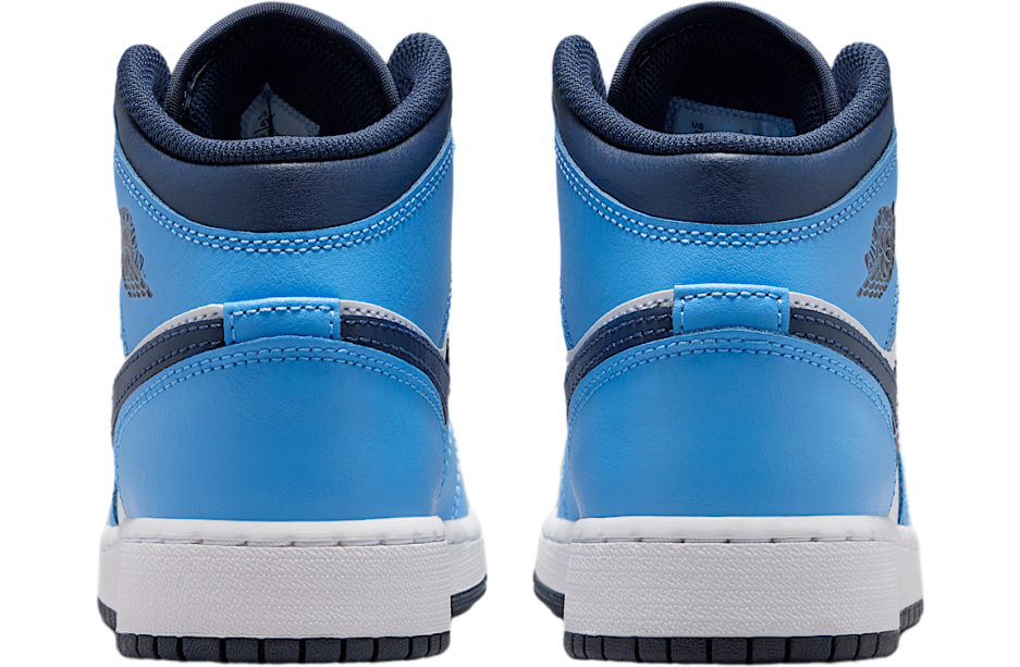 Air Jordan 1 Mid GS University Blue / White - Image 6