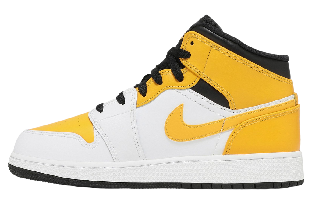 Air Jordan 1 Mid GS University Gold - Image 2