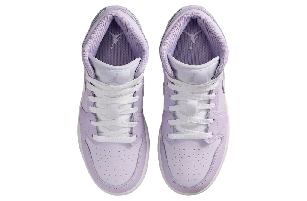 Air Jordan 1 Mid GS Violet Mist / Barely Grape - Image 4