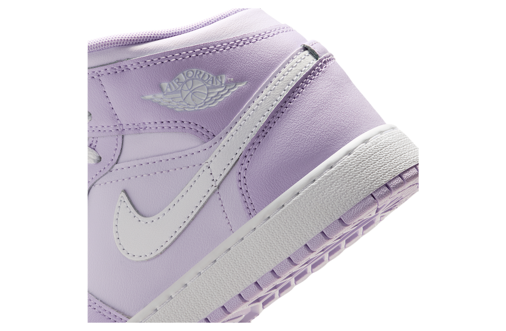 Air Jordan 1 Mid GS Violet Mist / Barely Grape - Image 8