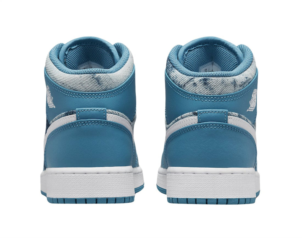 Air Jordan 1 Mid GS Washed Denim - Image 5