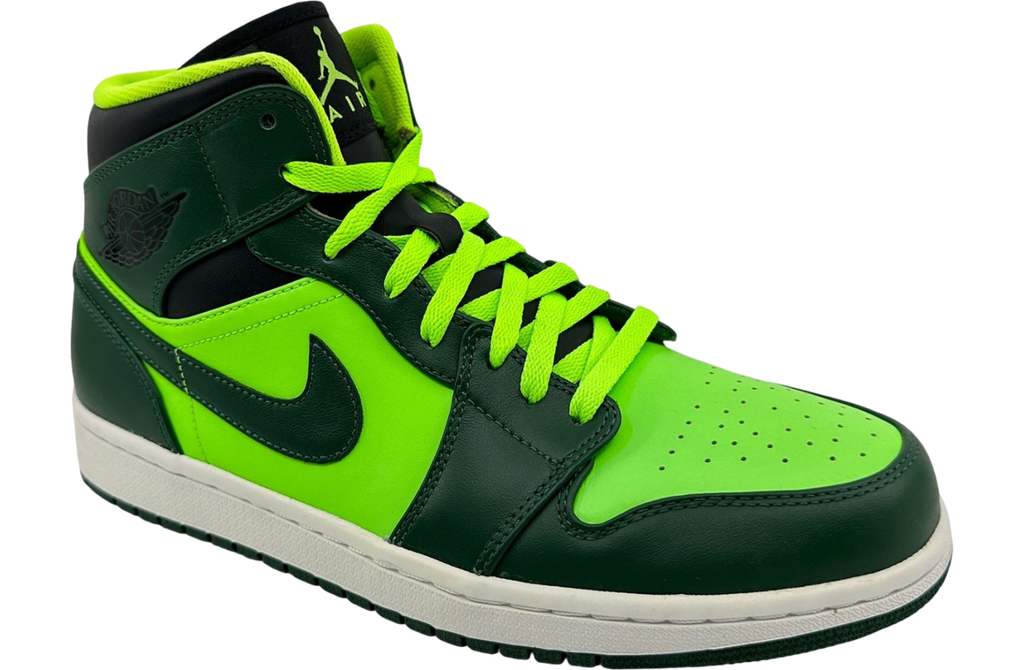 Air Jordan 1 Mid Hulk Gorge Green / Black - Image 2