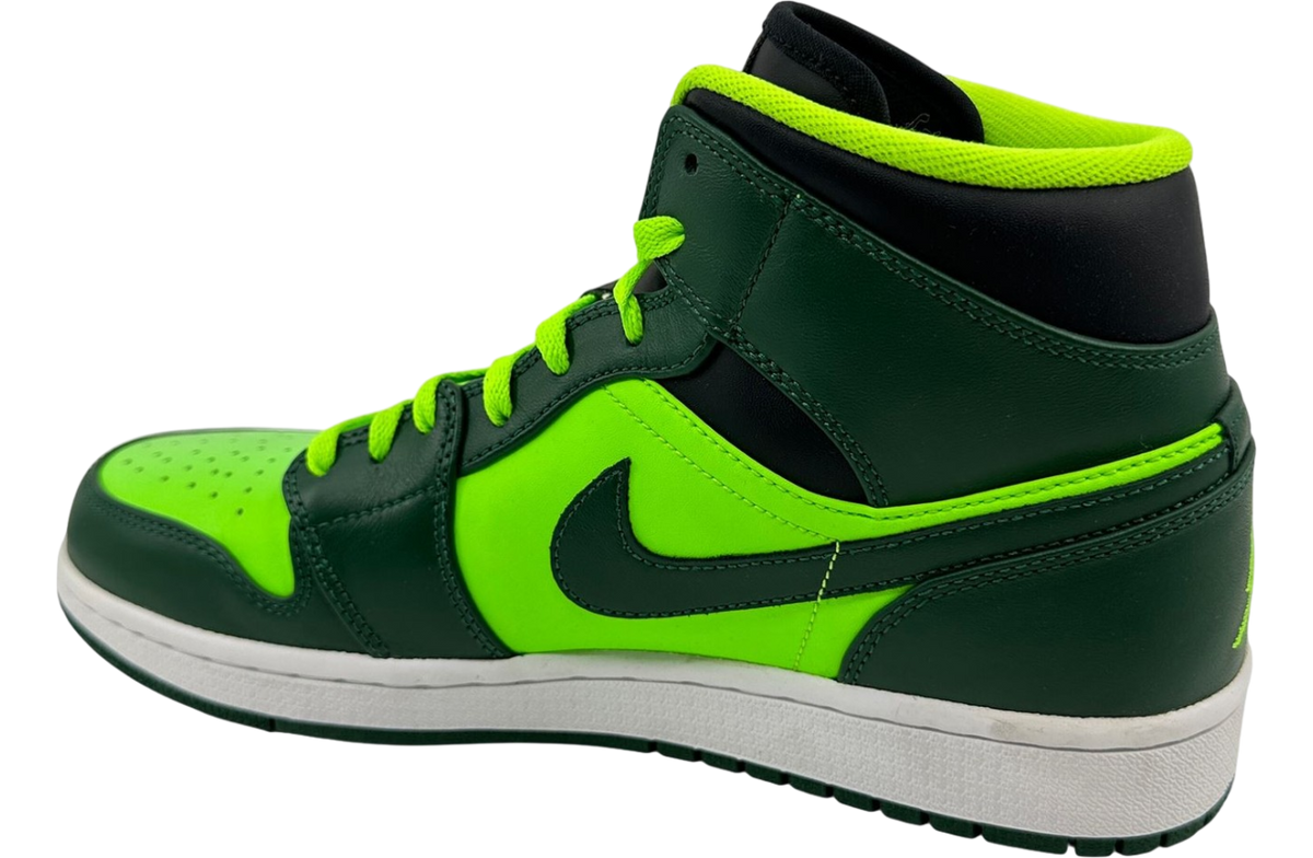 Air Jordan 1 Mid Hulk Gorge Green / Black - Image 3