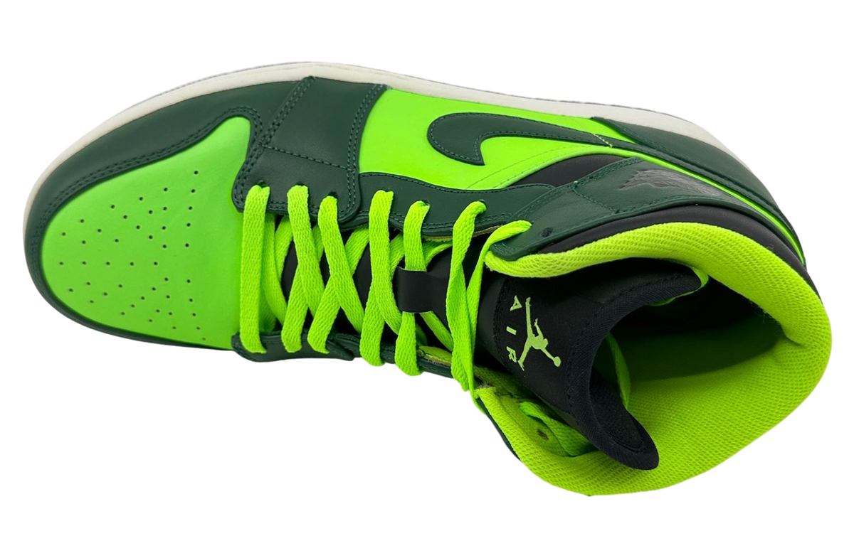 Air Jordan 1 Mid Hulk Gorge Green / Black - Image 4