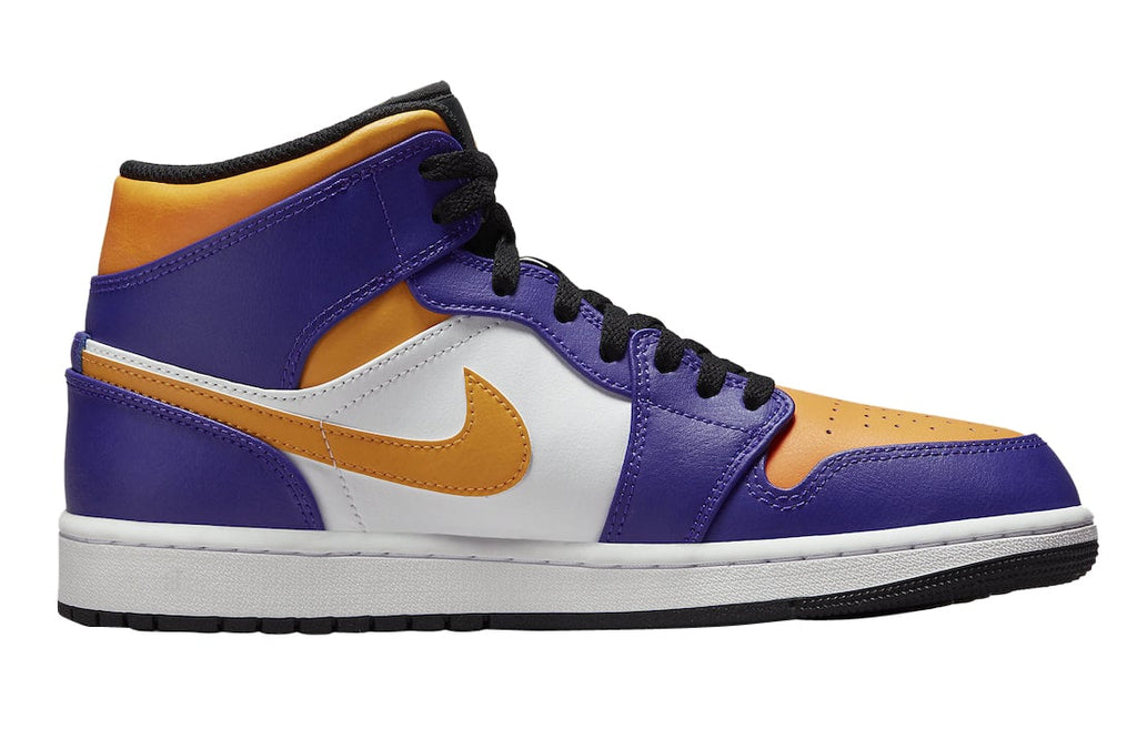 Air Jordan 1 Mid Lakers - Image 3