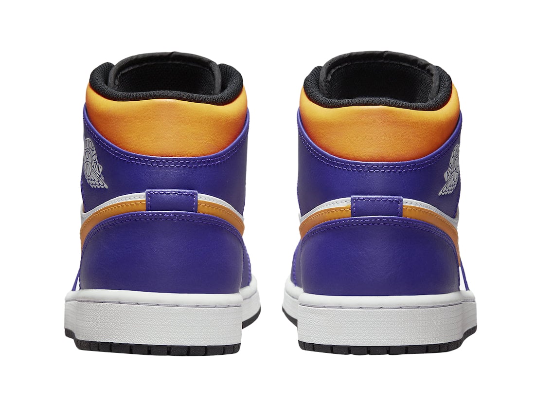 Air Jordan 1 Mid Lakers - Image 5