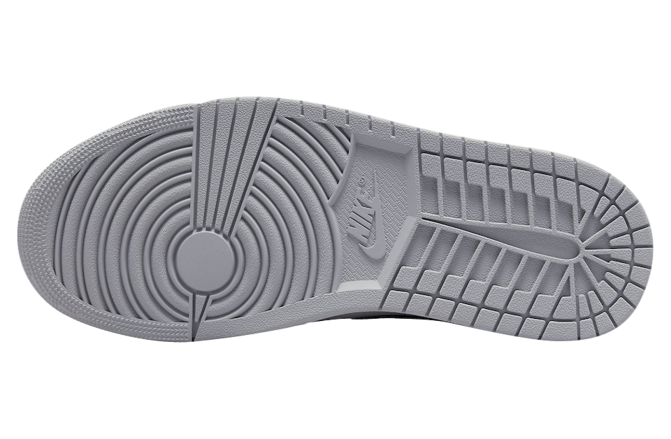 Air Jordan 1 Mid Light Smoke Grey - Image 6