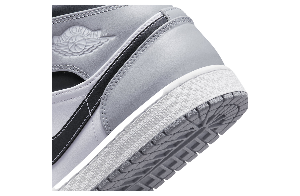 Air Jordan 1 Mid Light Smoke Grey - Image 8