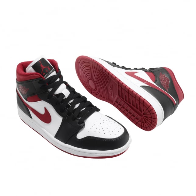 Air Jordan 1 Mid Metallic Red - Image 7