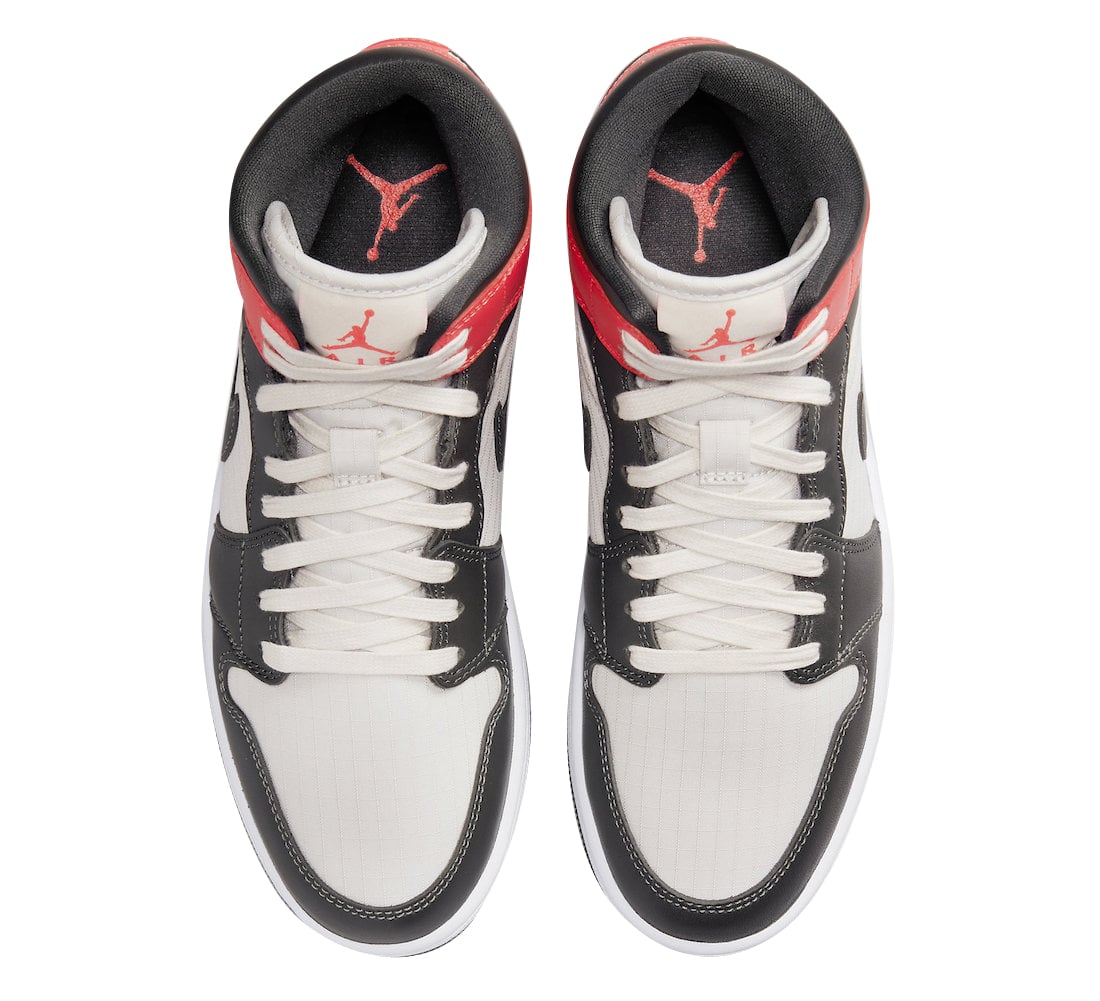 Air Jordan 1 Mid Newsprint - Image 3