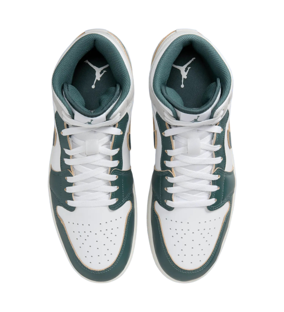 Air Jordan 1 Mid Oxidized Green - Image 4